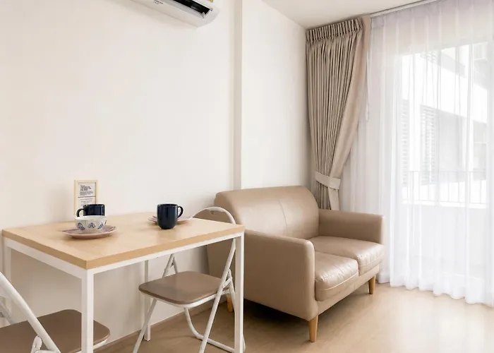 Quiet Garden View 1br Great Value Near Bts
