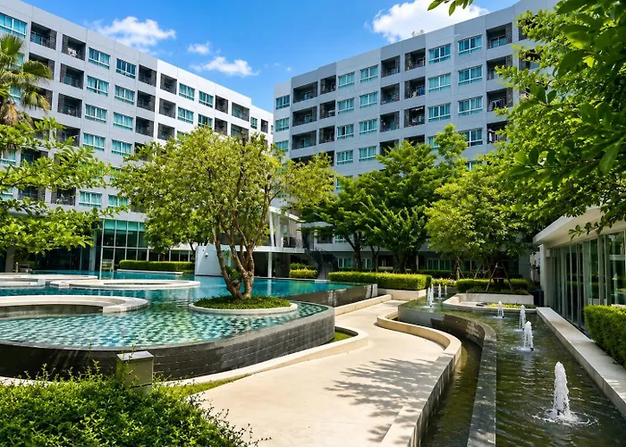 Quiet Garden View 1br Great Value Near Bts Apartment