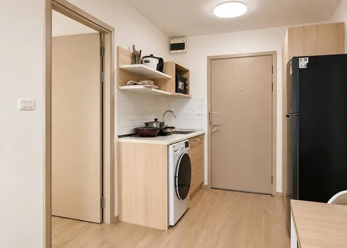 Apartment Quiet Garden View 1br Great Value Near Bts *