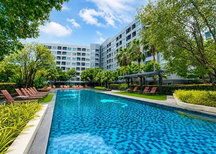 Quiet Garden View 1br Great Value Near Bts Apartment